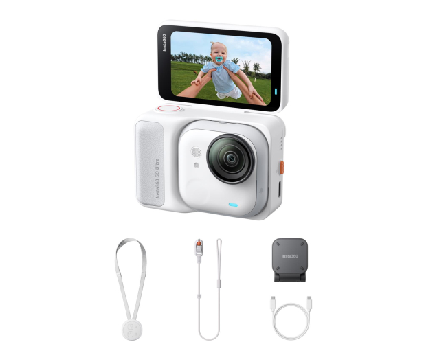 Insta360 GO Ultra Standard Bundle (Arctic White) CINSABEA(GOUltra01) / 6977644761342 - 1357628 - zdjęcie